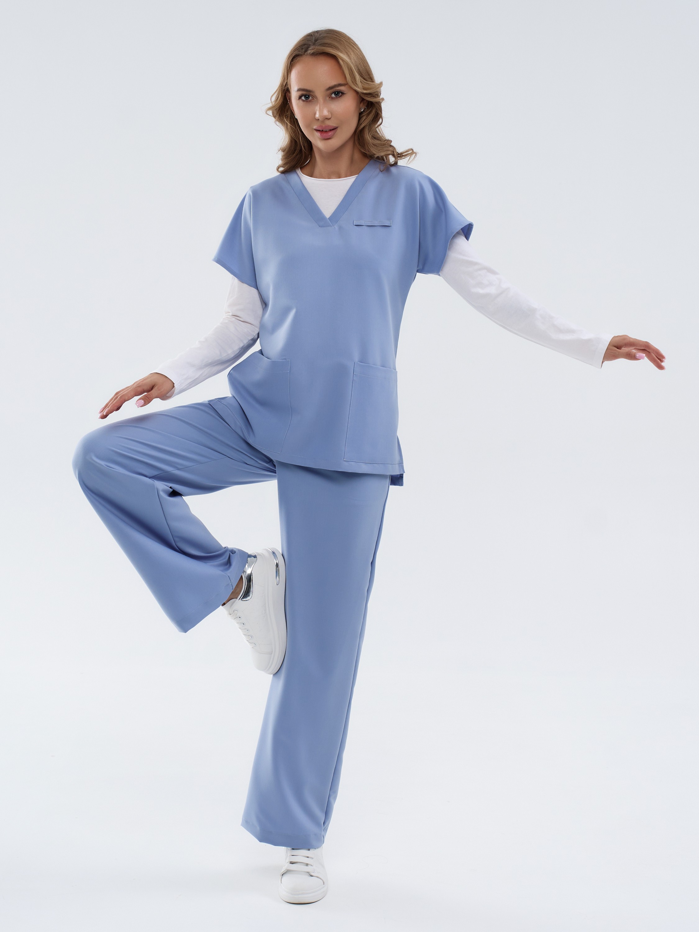 Хирургический костюм свободного кроя