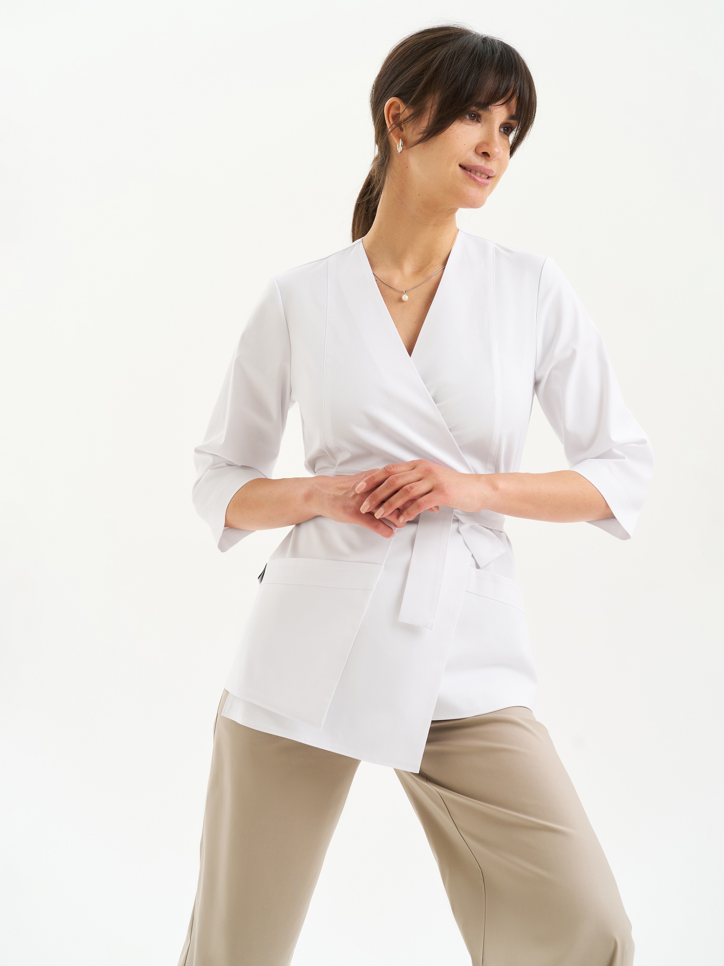 Блузка женская в стиле кимоно