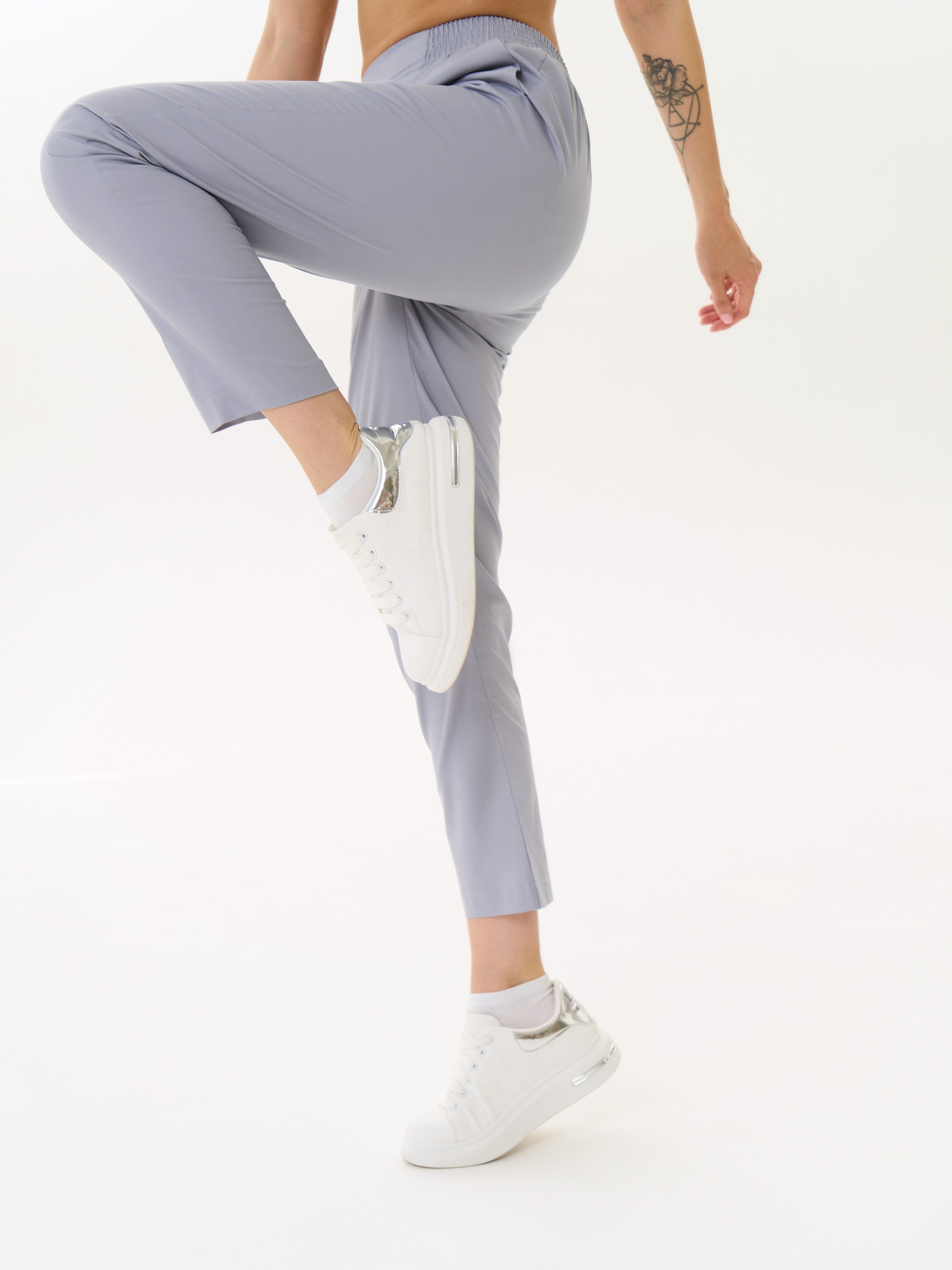 Брюки укороченные