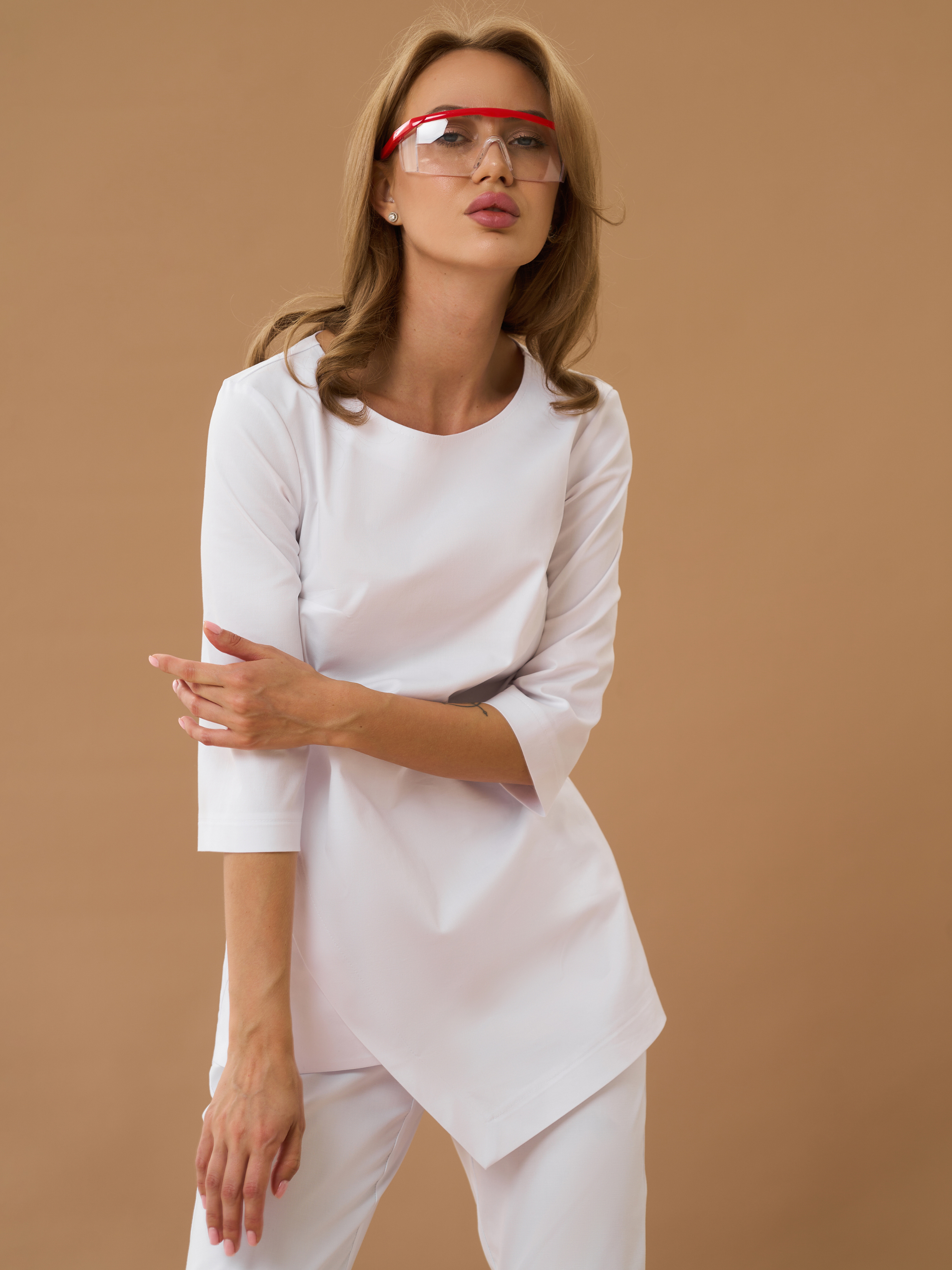 Блузка удлиненная