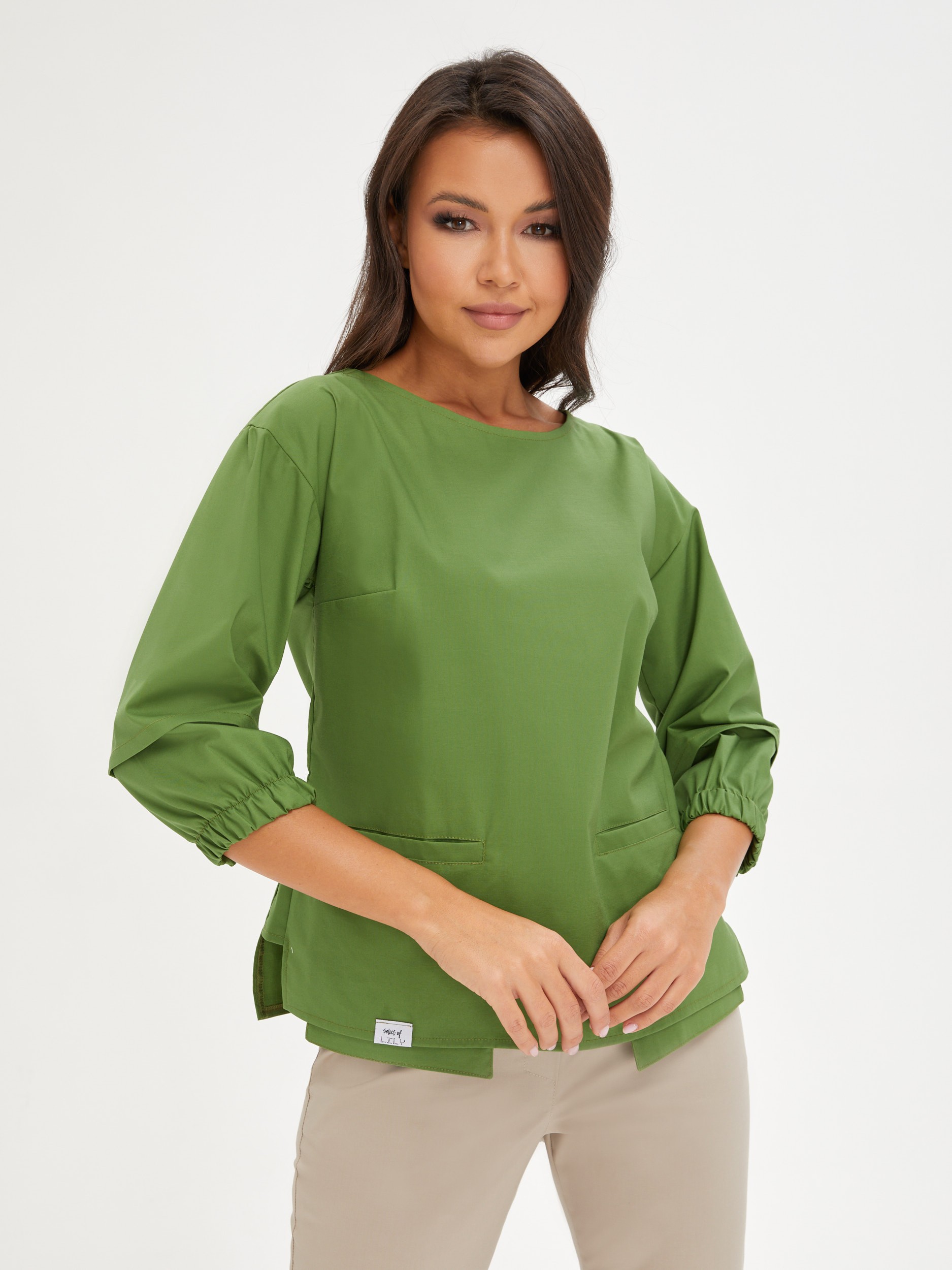 Рубашка свободного кроя