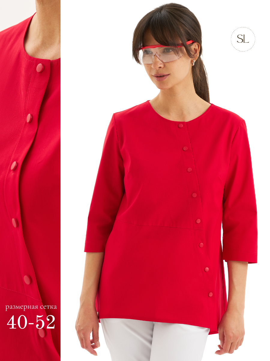 Удлиненная рубашка А-силуэта