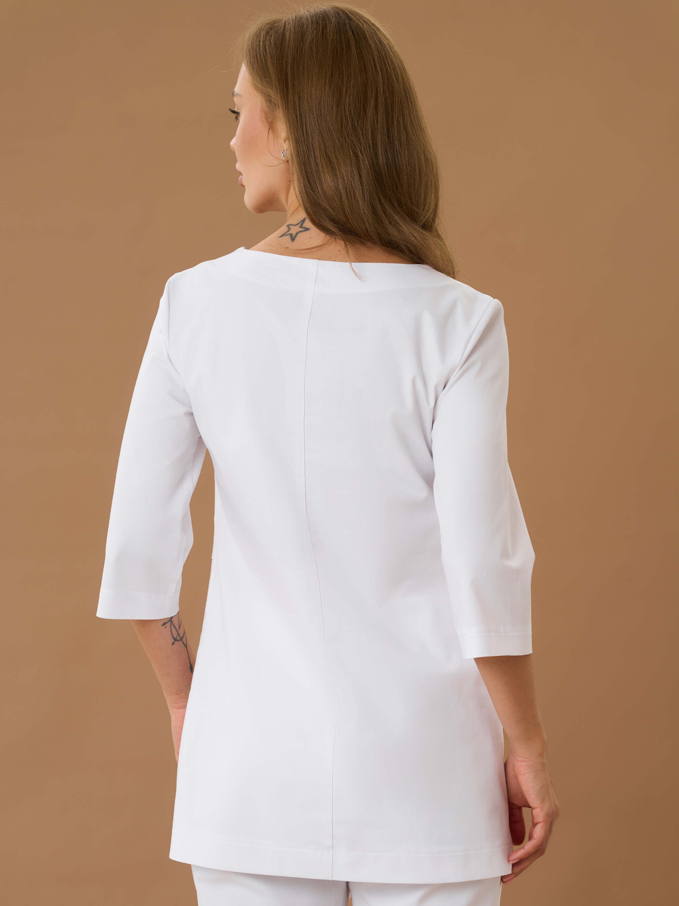 Блузка удлиненная