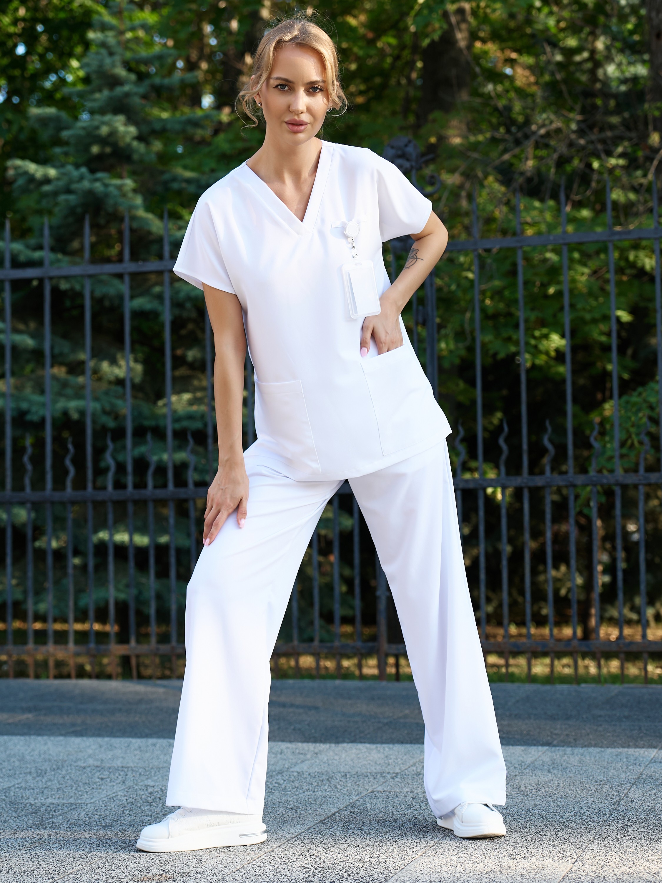 Хирургический костюм свободного кроя